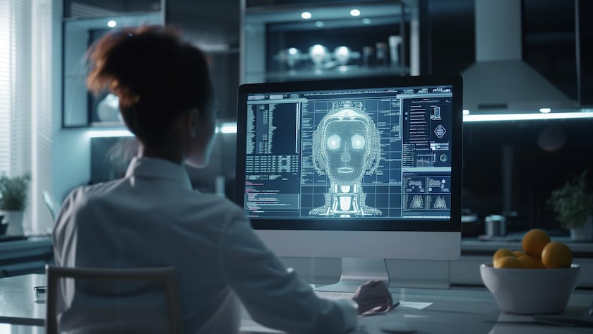 Symbolbild: KI im Bankenwesen