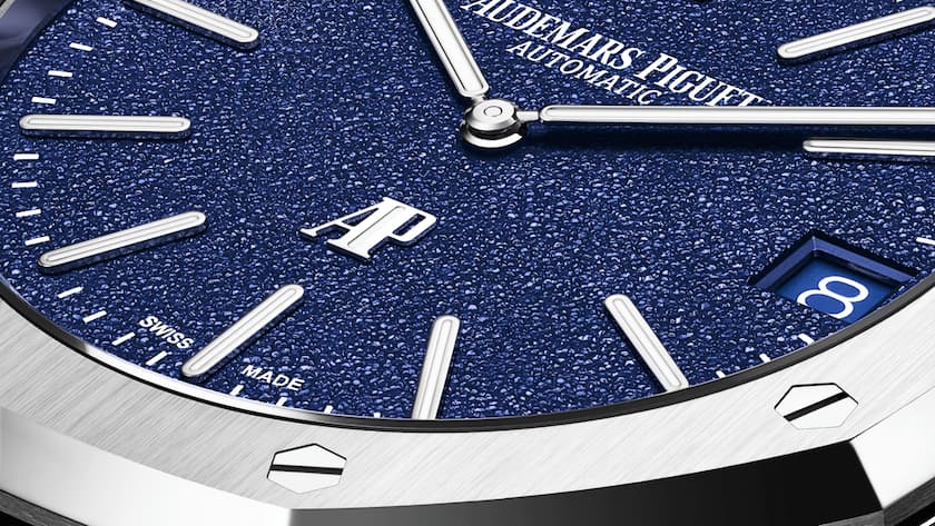 Detail einer Royal Oak von Audemars Piguet