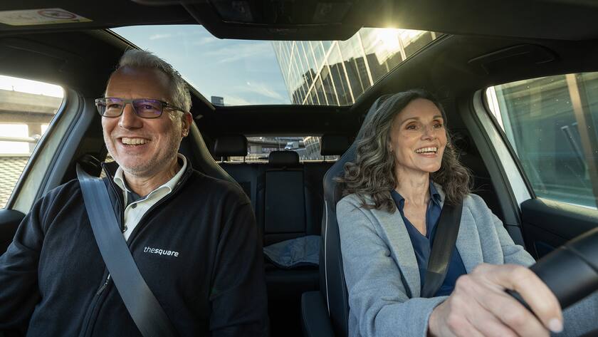 the square Langzeitprobefahrt