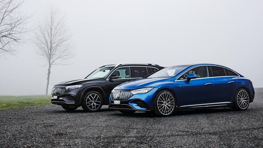 Die Modelle EQB und EQE gehören zur Palette, die bei Mercedes-Benz als Certified Occasionen erhältlich sind.