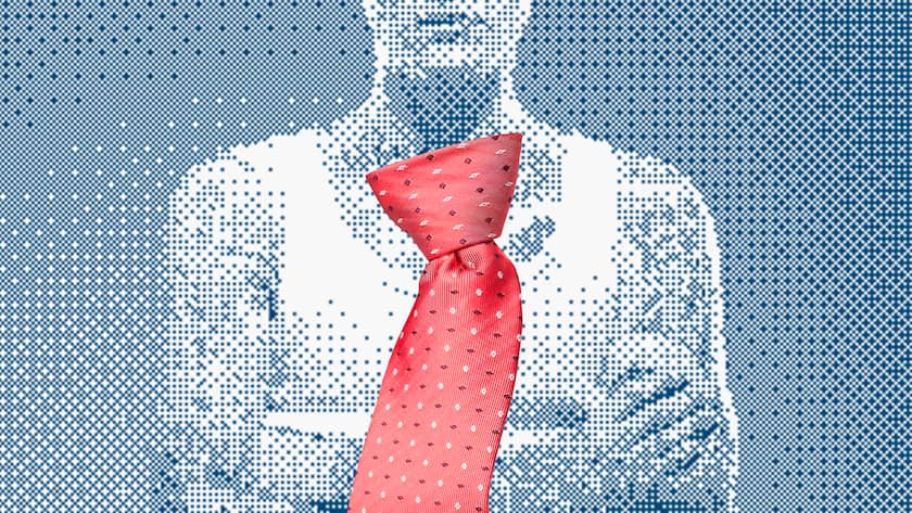 Illustration BERNA Krawatte