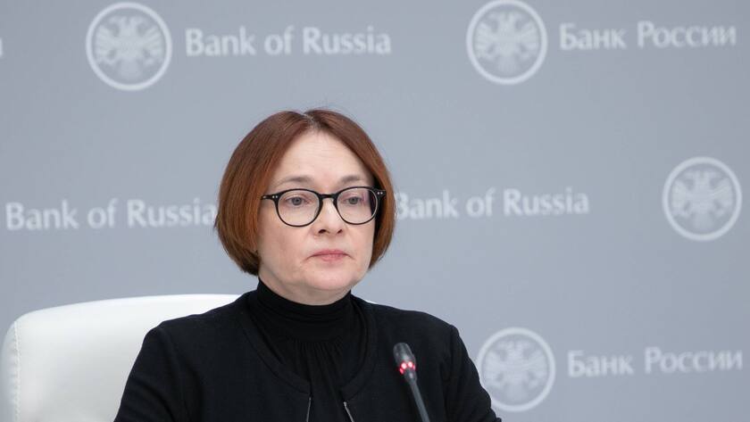 Die russische Notenbankchefin Elvira Nabiullina