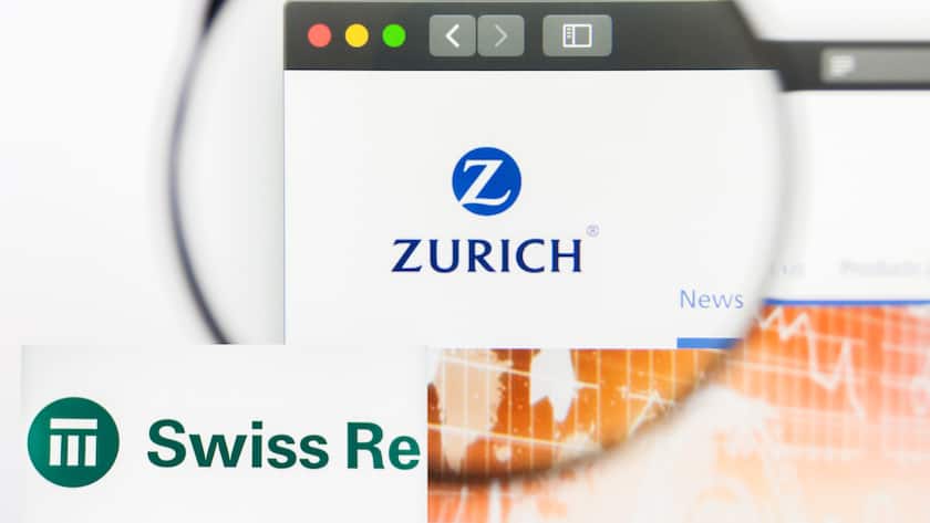Zurich und Swiss Re gehören zu den wertvollsten Versicherungsmarken in Europa.