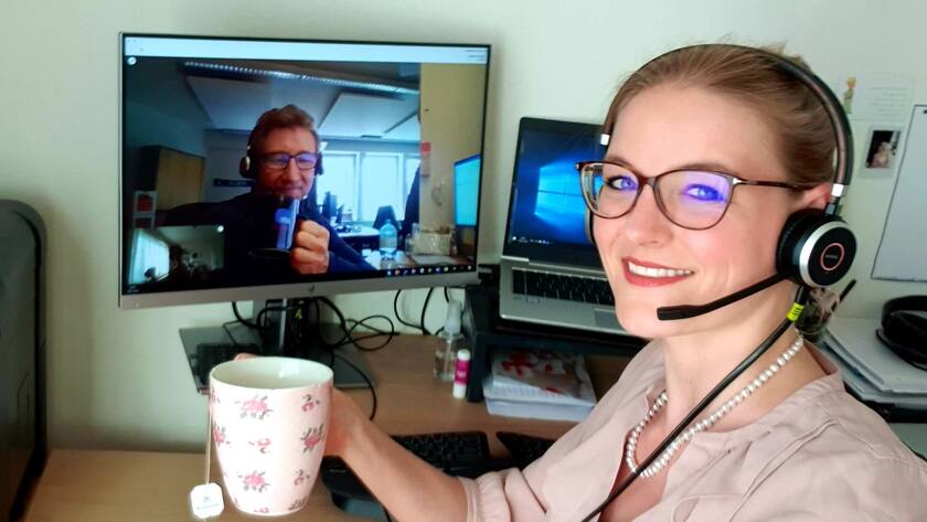 Highlight im Home-Office: virtueller Welcome Day für alle neuen Mitarbeitenden