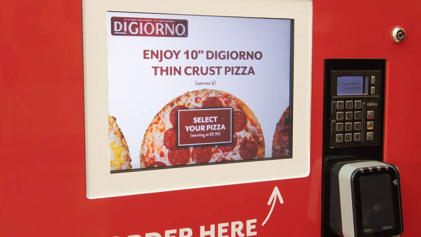 Pizza-Automat von Nestlé in den USA