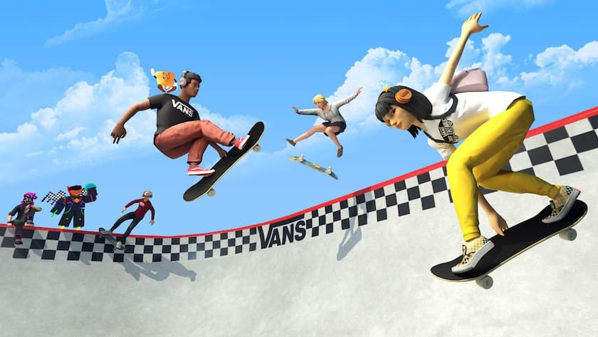 Vans Skatepark bei Roblox im Metaverse
