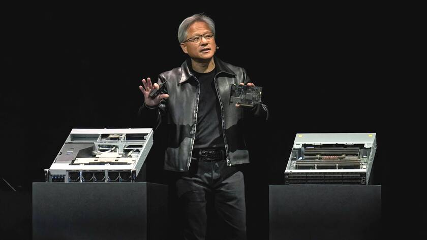Jensen Huang, Nvidia-CEO, kündigte am Wochenende mehrere Produkte im Bereich der künstlichen Intelligenz an.