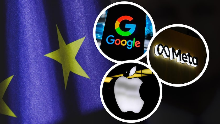 Google, Meta, und apple geraten ins Visier der EU-Kommission: Die Vorwürfe sind kartellrechtlicher Natur.