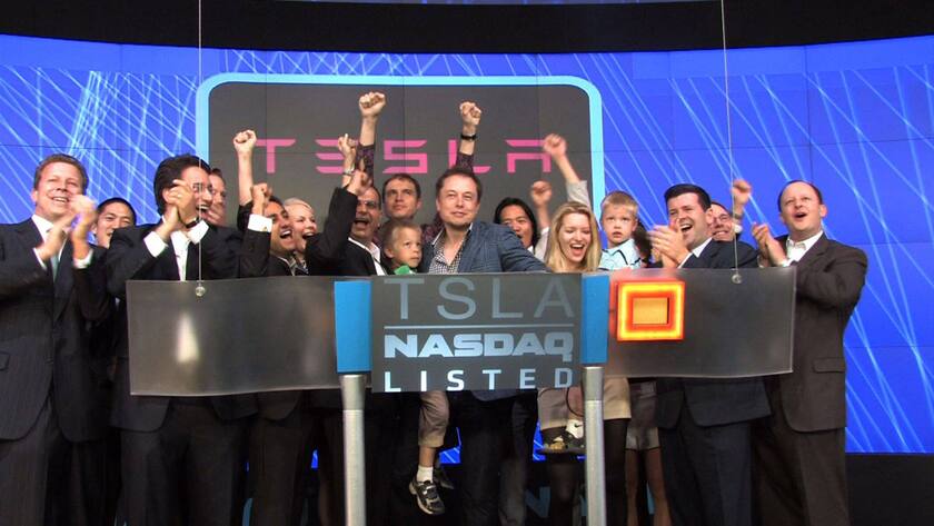 REVENGE OF THE ELECTRIC CAR, Elon Musk center, 2011. Westmidwest Productions/Courtesy Everett Collection Westmidwest Productions/Courtesy Everett Collection ACHTUNG AUFNAHMEDATUM GESCHÄTZT PUBLICATIONxINxGERxSUIxAUTxONLY Copyright: xCourtesyxEverettxCollectionx MCDREOF EC203