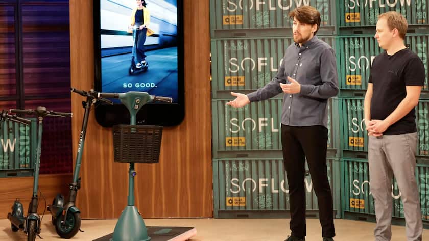 So Flow überzeugte mit seinen E-Scootern gleich drei Jurymitglieder.