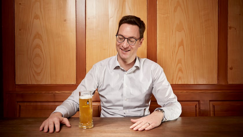 «Wir brauen jedes zehnte Bier» Aurèle Meyer ist Geschäftsleiter der Brauerei Locher AG.