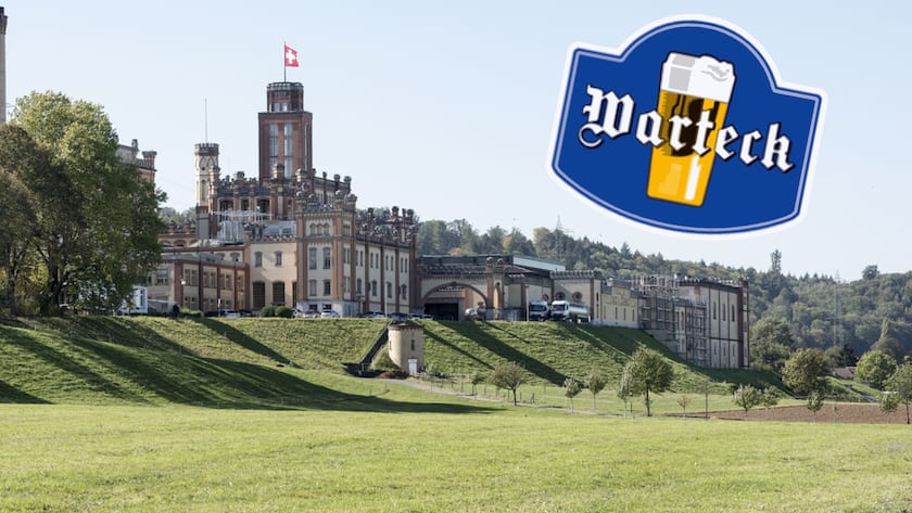 Basler Marke, Aargauer Brauerei: Seit 1991 wird Warteck bei Feldschlösschen in Rheinfelden gebraut.