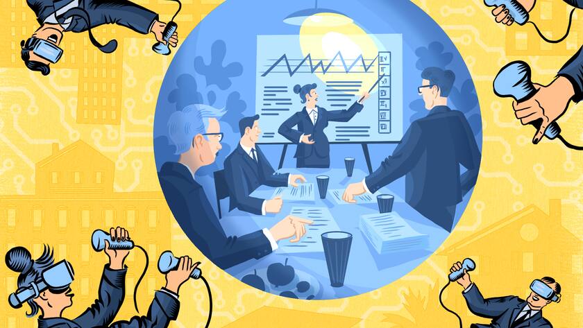 Illustration Metaverse - Management HZ 15/22