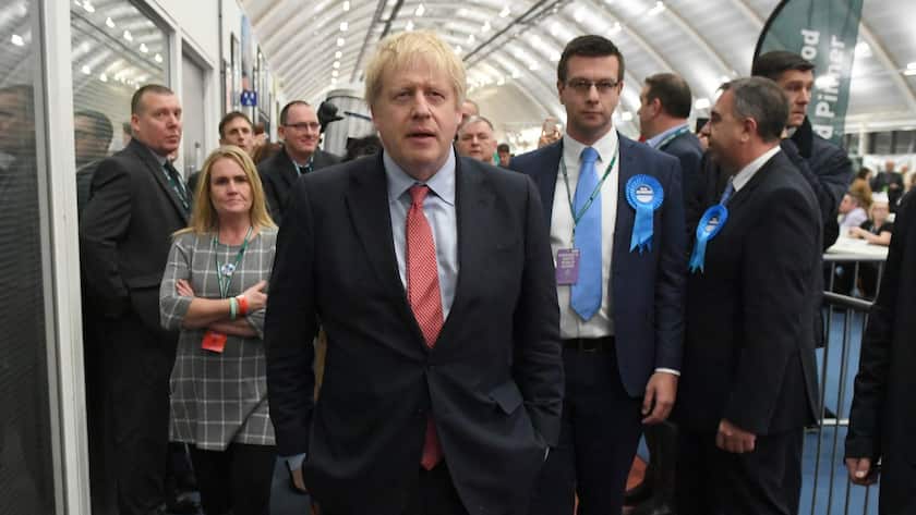 Boris Johnson Wahltag