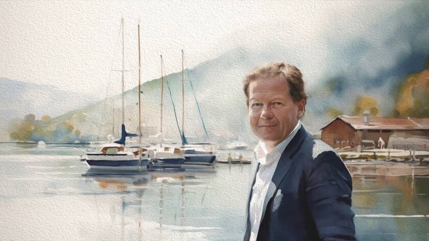 Knut Herman Gjøvaag illustration with AI