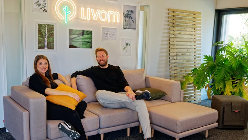 Tamara und Sandro Haag denken mit Livom an die Zukunft.