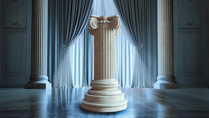 Das sind die besten 3a-Fonds HZ KI illustration on 3A Saulen Management Section  ©HZ MONTAGE - JULIE BODY / MIDJOURNEY