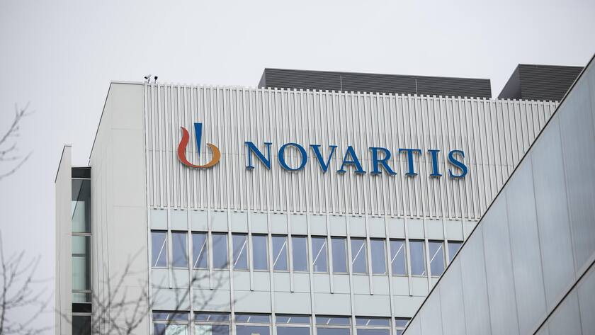 Foto: Stefan Bohrer, Basel, 31.1.25: Gebäude der Novartis auf dem Campus in Basel.