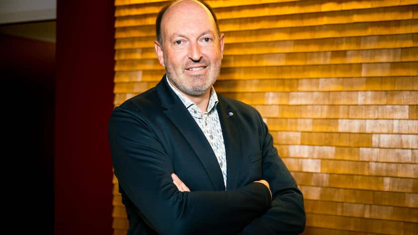 Foto: Kim Niederhauser. Appenzell, 29.07.2025. Interview mit Roman Kunz. Geschäftsführer Appenzeller Versicherungen. Handelszeitung-Artikel «die Kleinsten»