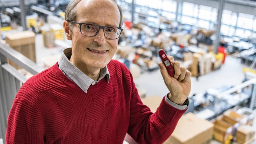 Foto: Philippe Rossier, 26.5.2021, Seewen SZ, Interview Portraet von Victorinox Patron Carl Elsener Junior (62). Mit Christian Kolbe