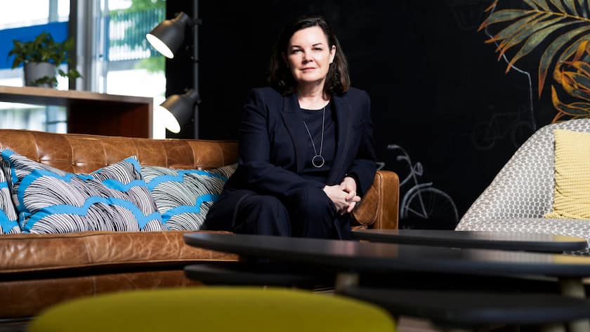 10.05.2023 EPFL Lausanne - President Wendy Becker - Logitech. Photo Darrin Vanselow ©