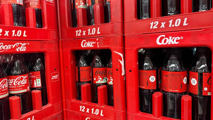 Coca-Cola Kasten Coke Getränke *** Coca Cola crate Coke drinks Copyright: xmix1pressx