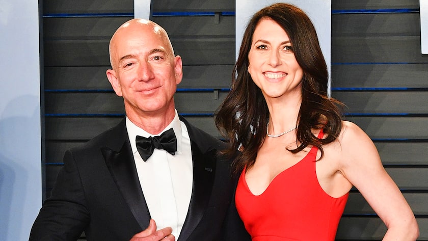 Jeff Bezos und MacKenzie Scott.