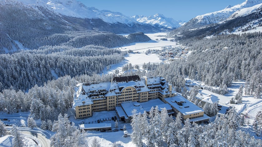 Suvretta House in St. Moritz: Konferenzort für Investoren.