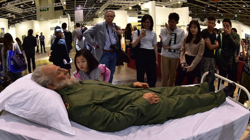 Coronavirus: Art Basel Hongkong wird abgesagt Art Basel Hong Kong Shen Shaomin 2017