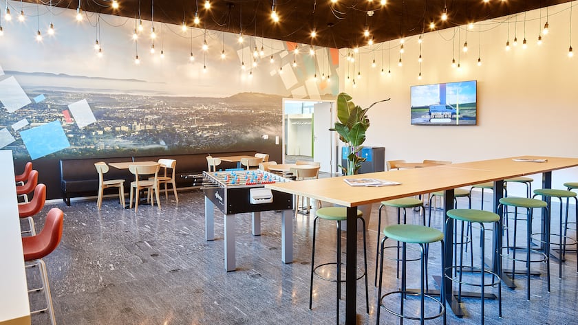 Umgebaute Räumlichkeiten Spie Schweiz