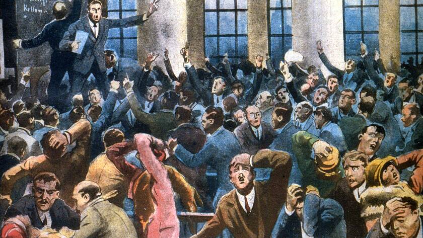 Börsencrash Stock Market Crash 1929