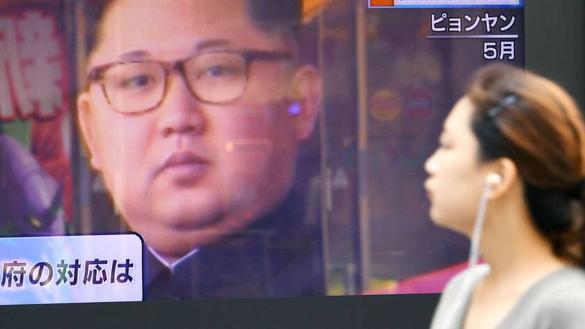 Kim Jong Un auf einem Bildschirm in Tokio: Ein Atomtest Nordkoreas würde die Spannungen in Ostasien weiter verschärfen.