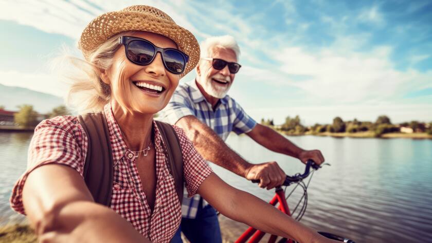 Gesunde Ernährung, viel Bewegung und ein qualitativ hochstehendes Gesundheitssystem sind wertvoll für das Wohlbefinden