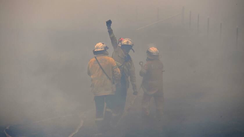 Firefighters Australien Risiko Coronavirus