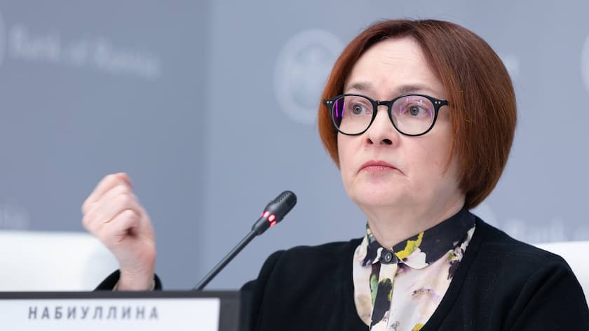 Die russische Notenbank-Chefin Elwira Nabiullina
