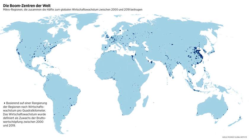 Mikroregionen mit besonders höher Wertschöpfung