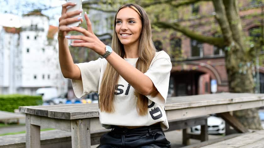 Tiktokerin Katharina Rohde veröffentlicht auf der Plattform Tutorials.