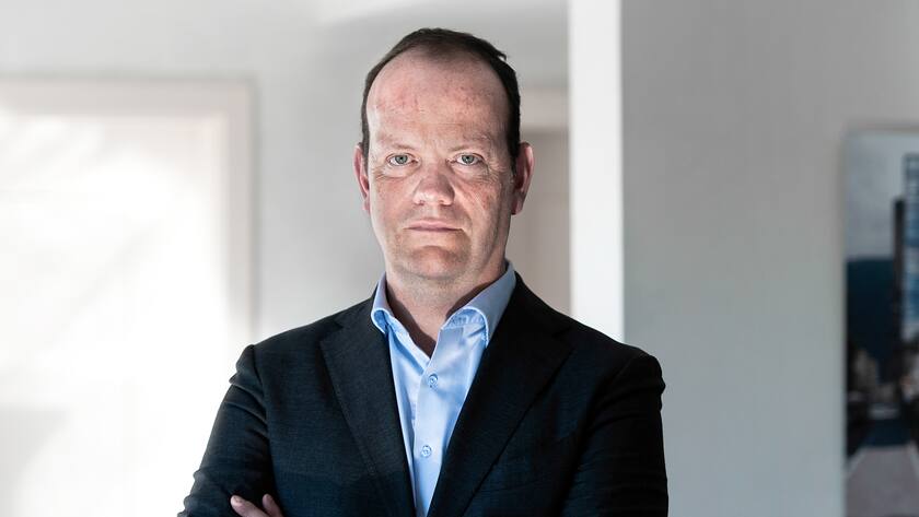 Thomas Boyer neuer CEO der Groupe Mutuel Versicherungen, aufgenommen in der Groupe Mutuel in Bern