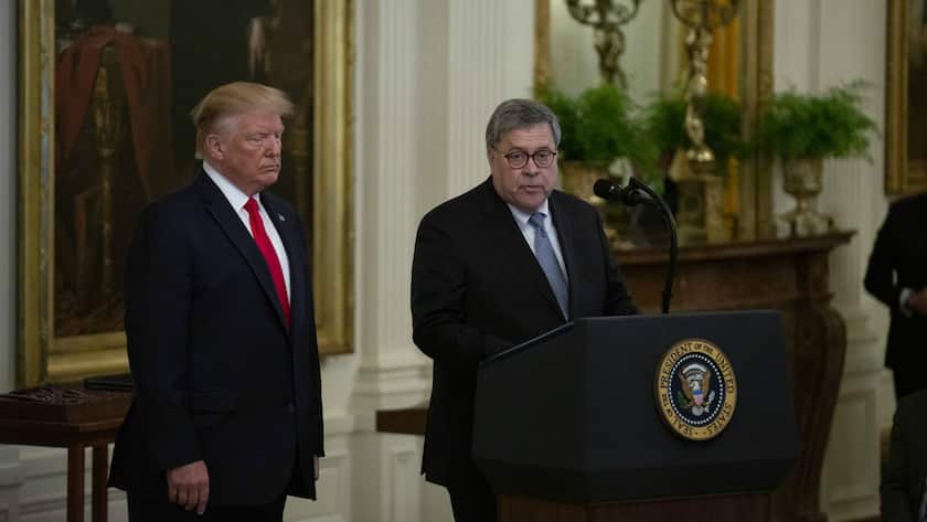 William P. Barr Donald Trump Ericsson Huawei