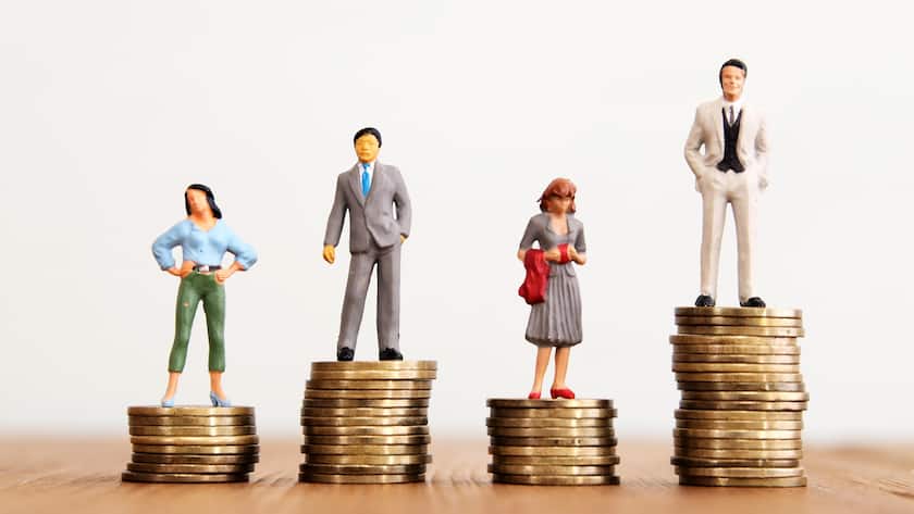 Lohnschere - Gender-Gap - Lohnungleichheit