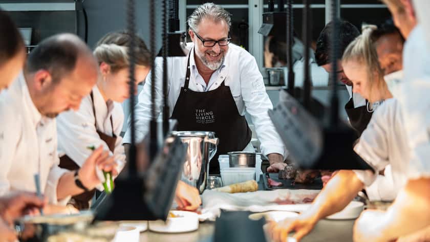 Storchen Zürich Wild kochen mit Gratian Anda September 2021 Gratian Anda, Sascha Kemmerer und Stefan Jaeckel