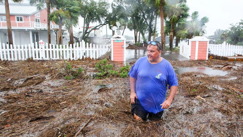 Überflutungen sind in Florida nicht selten: Hurrikan «Idalia» verursachte 2023 bereits hohe Schäden.