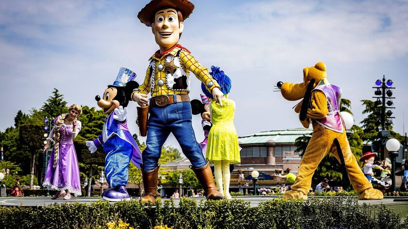 Disneyland Paris, in Frankreich