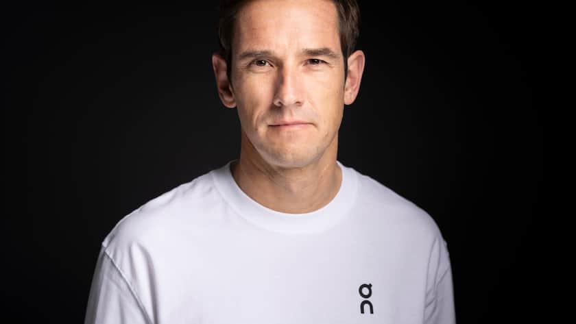 Martin Hoffmann, Co-CEO von On, portraitiert am Mittwoch, 22. Januar 2025 in Zuerich. (KEYSTONE/Gaetan Bally)