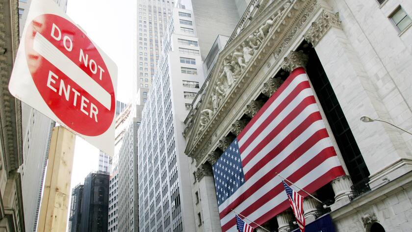 Wallstreet in New York