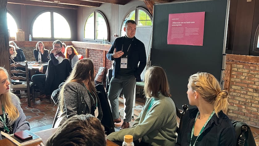 Florian Wußmann moderierte bereits im Jahr 2022 das erste Basecamp.