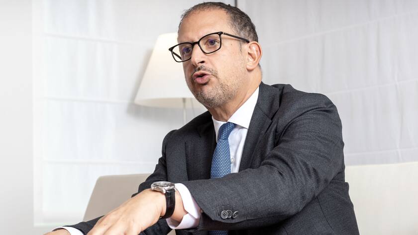 Portrait von Philipp Rickenbacher, CEO von Julius Bär