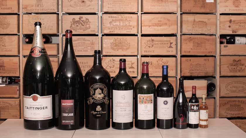 Ein Mekka für Grossflaschen: Der Weinkeller des Restaurants Wunderbrunnen in Opfikon.