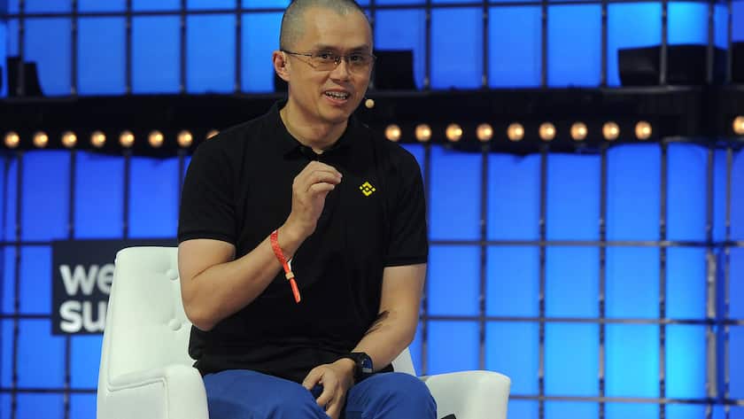 Day 01 - Web Summit 2022 Lisbon, 11/01/2022 - Day 01 of the Web Summit 2022 which is taking place at Parque das Nacoes in Lisbon. Changpeng Zhao PUBLICATIONxINxGERxSUIxAUTxONLY lvaroxIsidoro