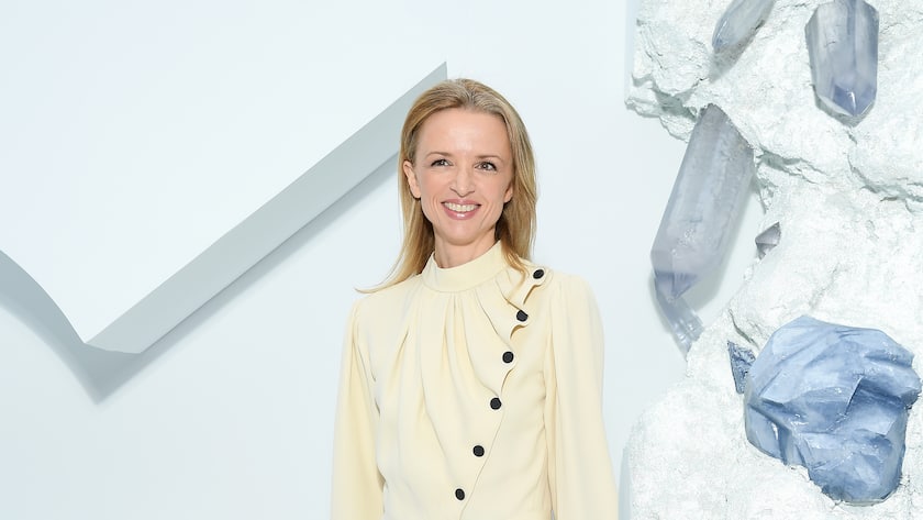PARIS, FRANCE - JUNE 21: Delphine Arnault attends the Dior Homme Menswear Spring Summer 2020 show as part of Paris Fashion Week on June 21, 2019 in Paris, France. (Photo by Pascal Le Segretain/Getty Images)
